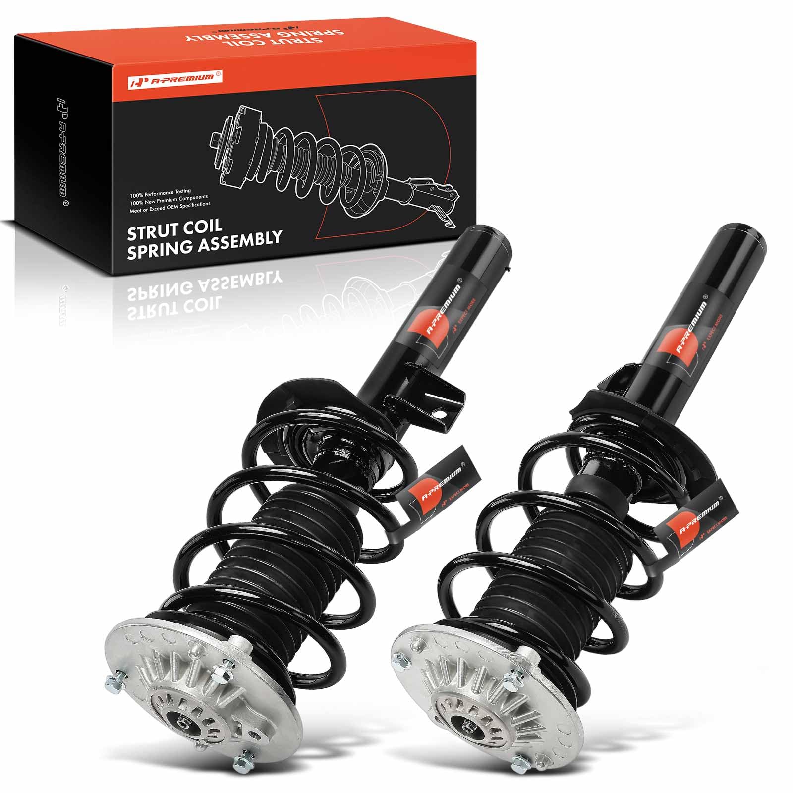 PM Auto Pair 2 Front L-R Quick Complete Strut-Coil Spring Assembly For 2011-2017 BMW X3, Struts - Canada