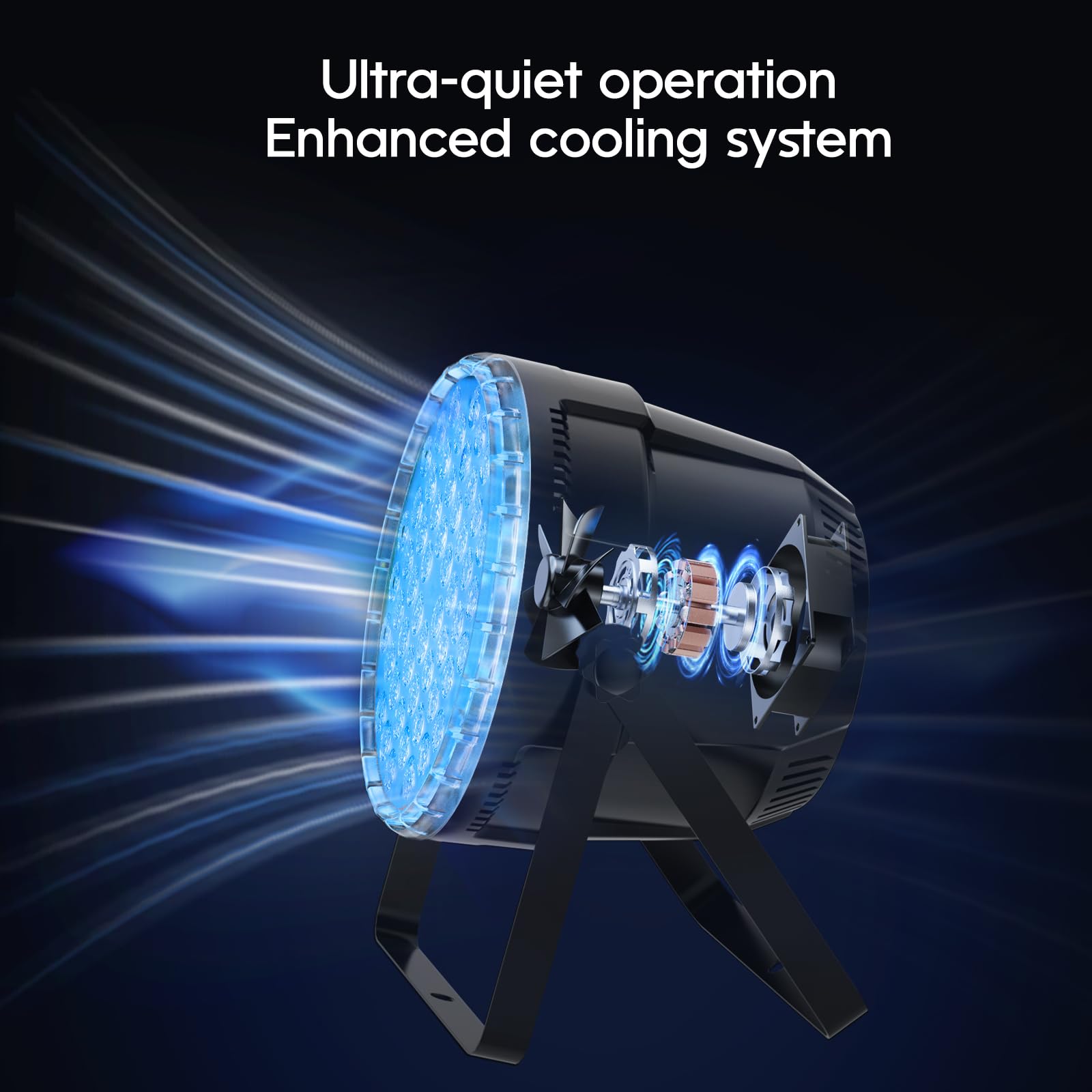 Amazon.com: BETOPPER Par Lights with Remote Control, 54x3W LED RGB
