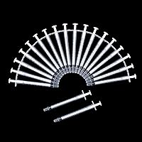 Vista 5 de Paquete de 20 jeringas de plástico con medición, adecuadas para medir, dispensar agua, rellenar (0.03 oz/1 ml)