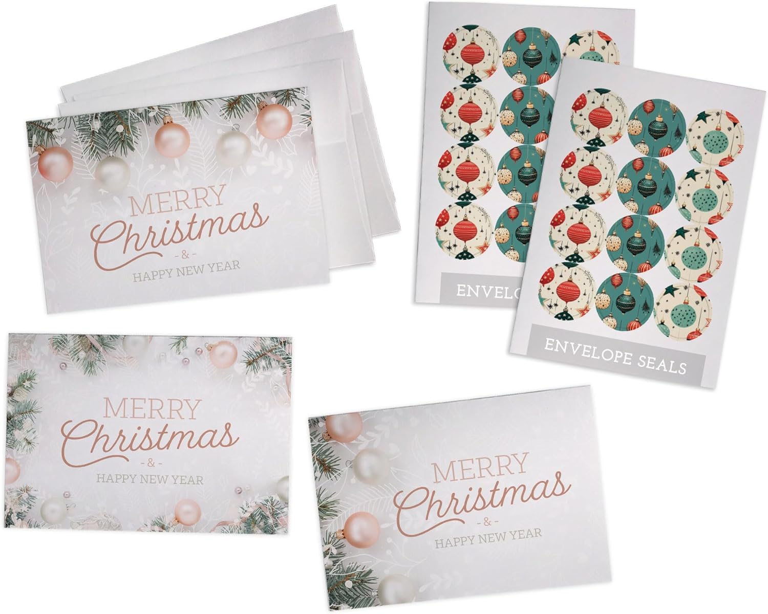 ウッドパーツカード(サンタとプレゼント): ALL｜Bleu Bleuet（ブルーブルーエ） Hill Valley Greetings エレガントなつまらないもの&amp;松のクリスマスカードセット - ホリデーノートカード