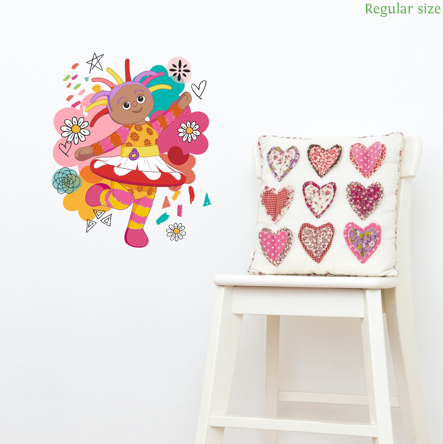 Upsy Daisy Cloud Wall Sticker (Regular Size) | Official in The Night Garden Wall Sticker