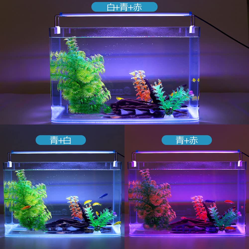 2本☆水草育成ライト 高輝度 LED水槽ライト 90cm水槽対応A2272 楽天 
