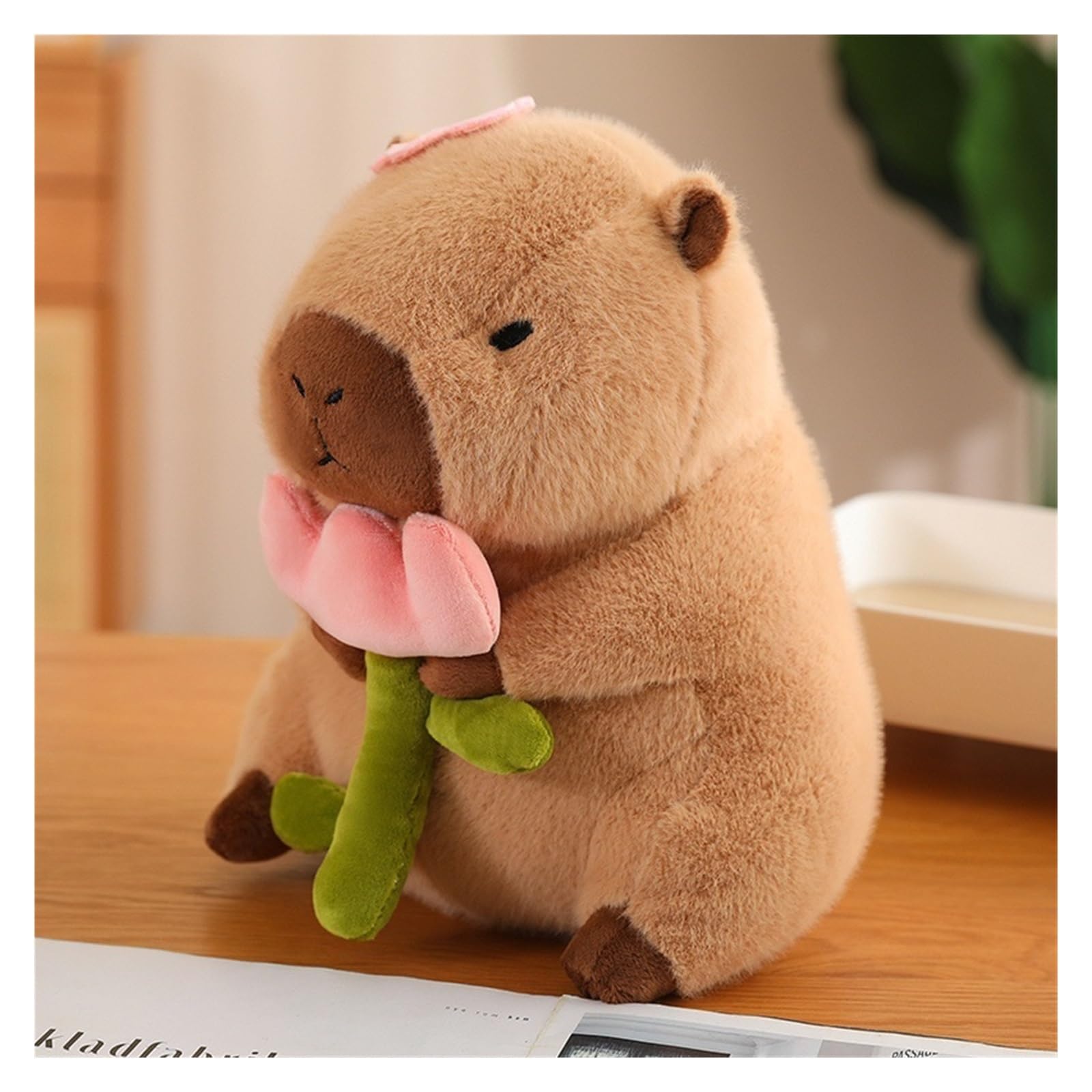 1PC Peluche Capibara Fasce Cartoon Kawaii Cerchietto per capelli Copricapo Lavaggio viso Accessori per capelli