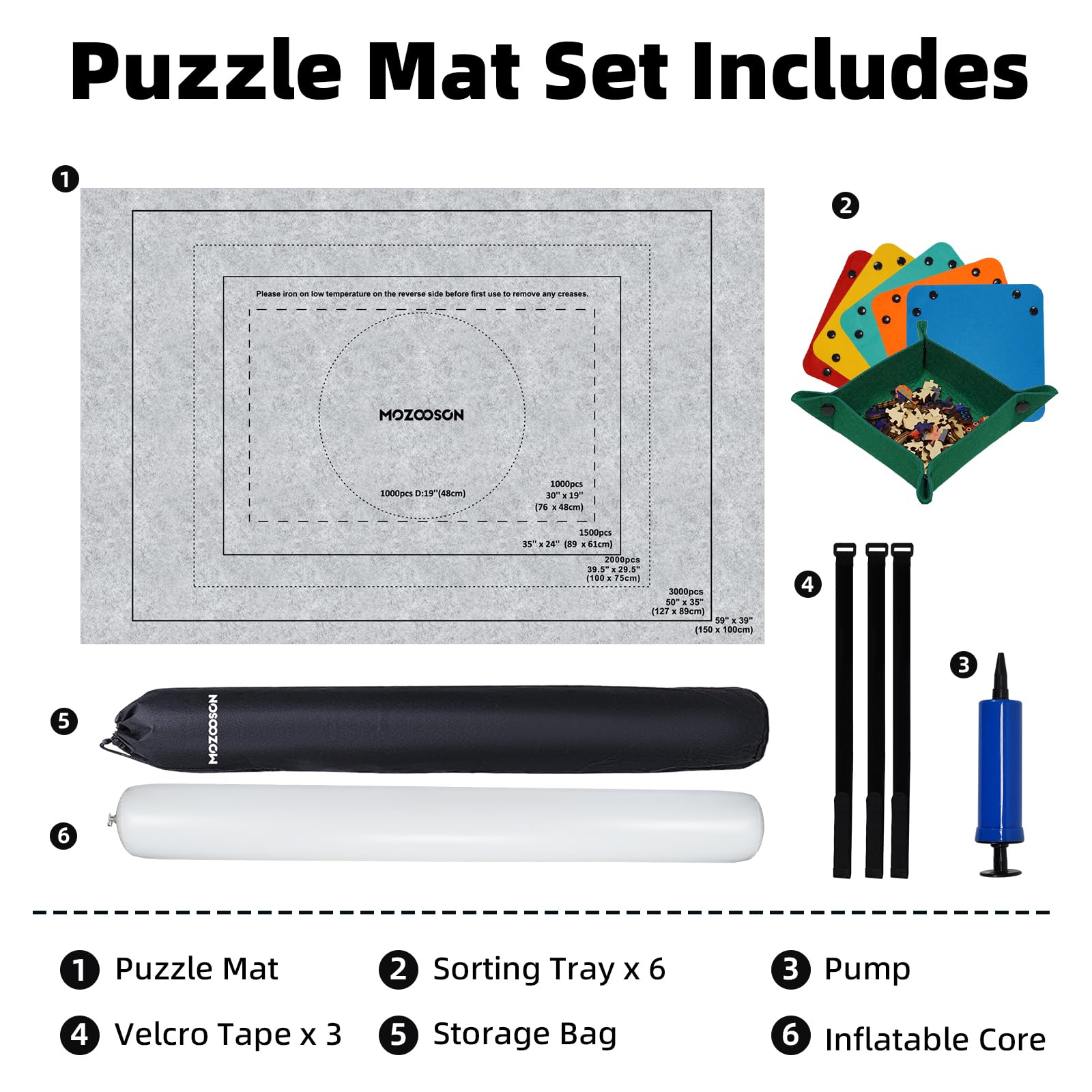 Tapis De Puzzle Xxl 1000 A 3000 P - Jeux - Jouets