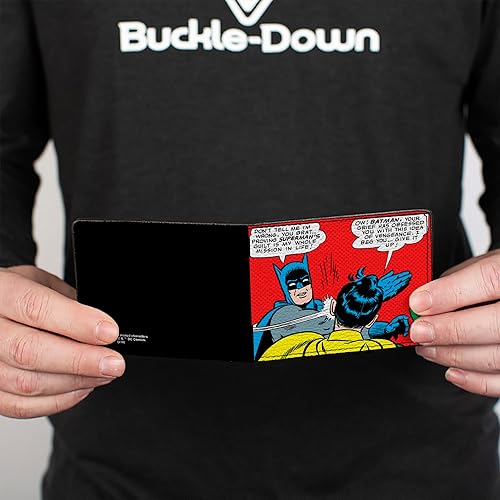 Miniatura 4 de Buckle-Down Mens Pu Bifold-Batman Bi Fold Wallet