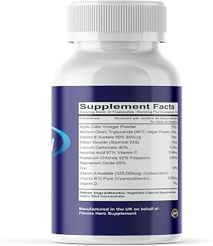 Renew- Metabolic Regeneration Formula - All Natural Formula/Weight Loss Support - 120 Capsules / 2 Monthly Supply - FItness Hero Supplements