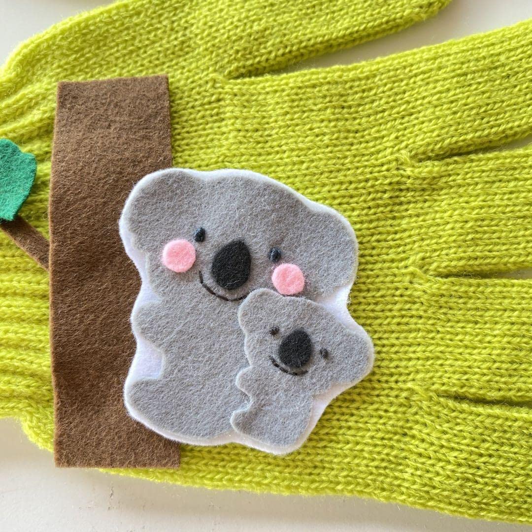 Amazon.co.jp: 手袋シアター のぼるよコアラ 保育 知育玩具 : おもちゃ