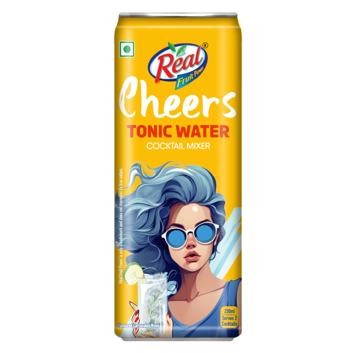 Real Cheers Tonic Water – 250ml | Premium Cocktail Mixer | Crisp, Refreshing and balanced taste | Perfect for Home Bars, Parties & Gifting | Best mixer for Cocktails & Mocktails