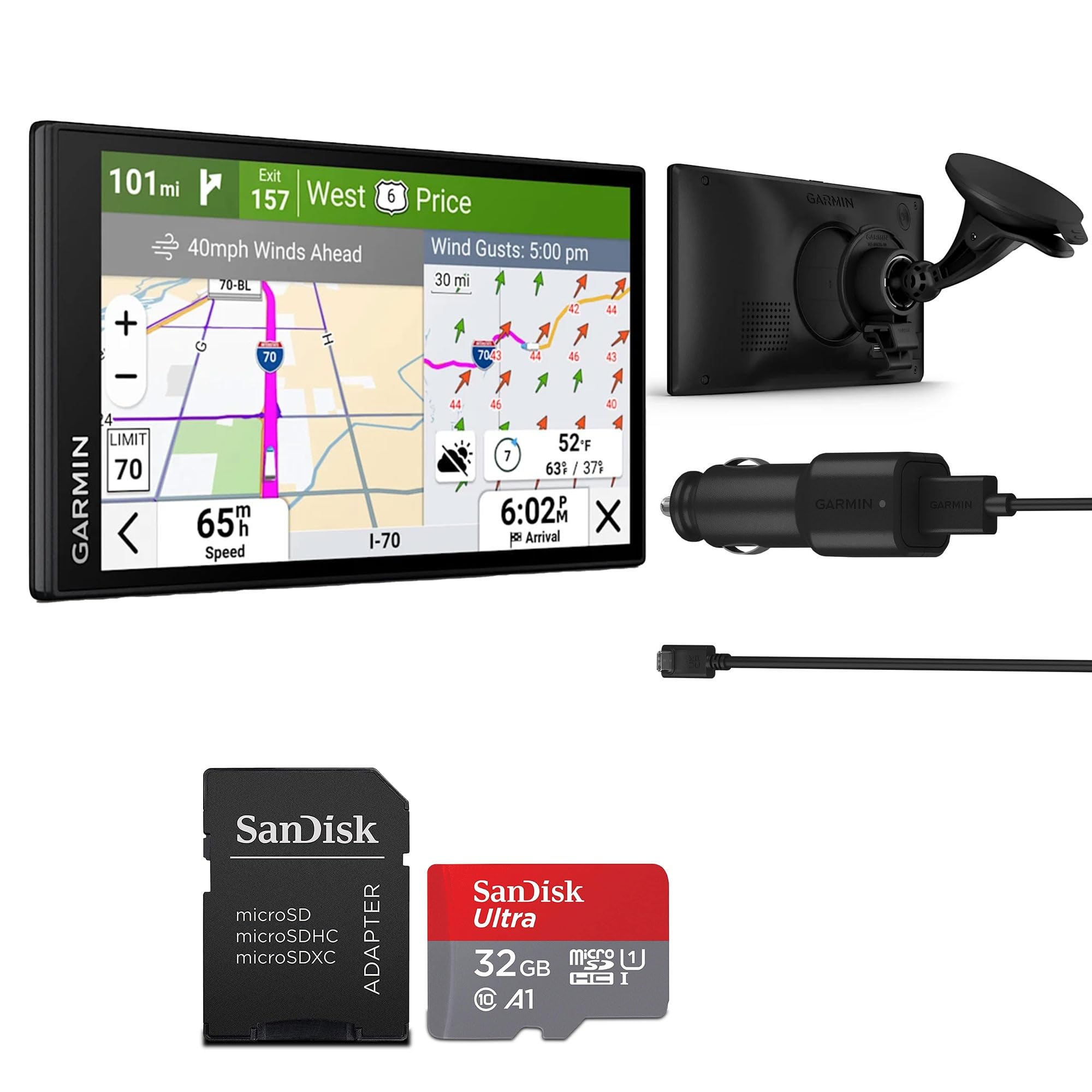 Garmin dēzl OTR620 6-inch Truck GPS Navigator Bundle