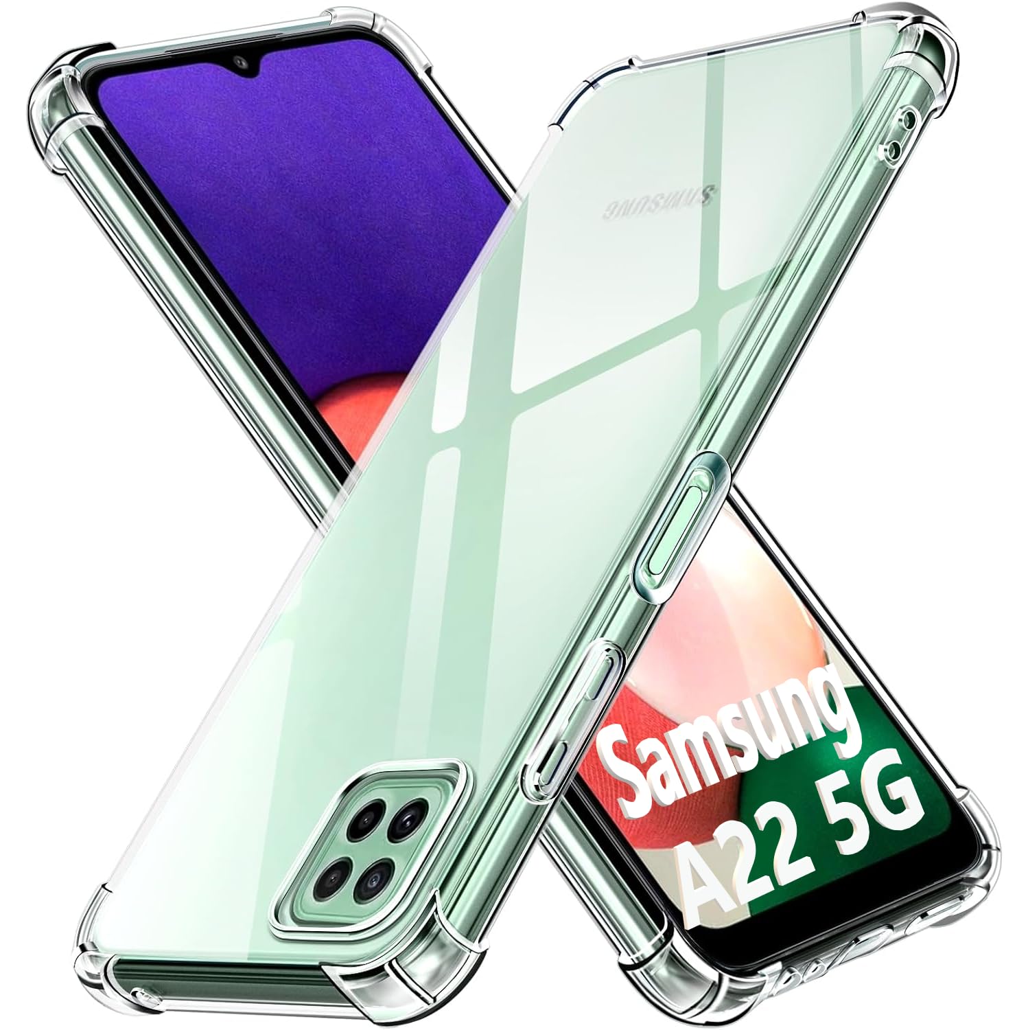 Lustree Back Cover Transparent Case Compatible with Samsung Galaxy A34 5G | Clear + TPU Case with 4 Corner Air Cushion Protection & Camera Protection | Slim& Stylus Cover — Amazon image 22