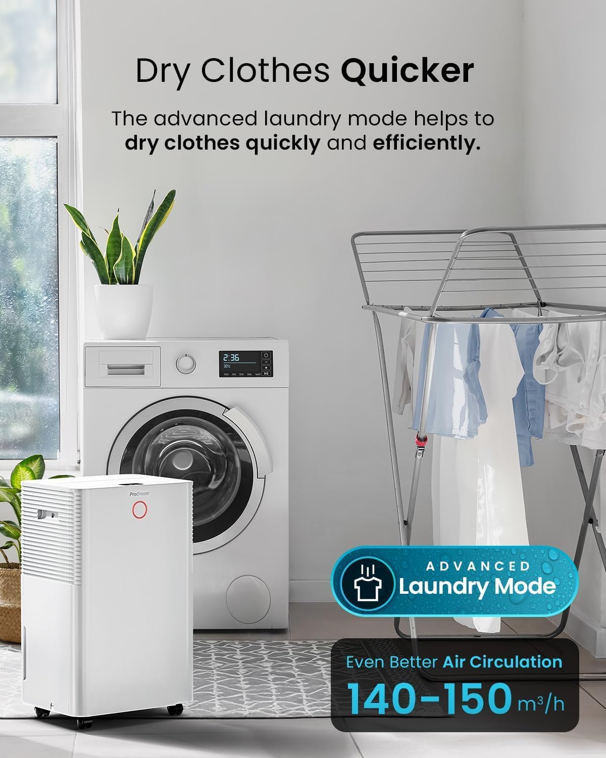 ® 20L OmniDry WiFi Dehumidifier, WHICH? Best Buy Award WINNER 20 lit… thumbnail 8