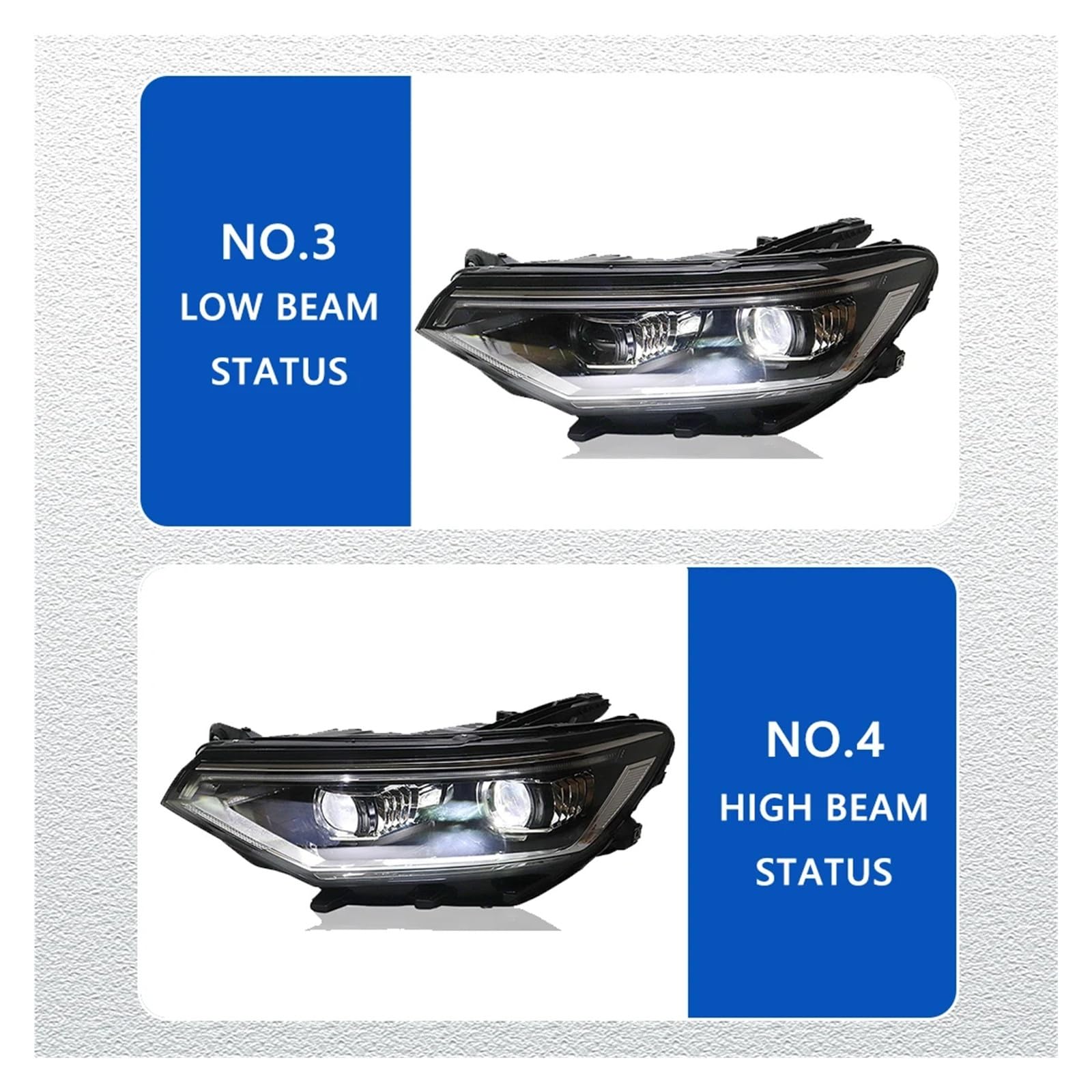 Pasuje do VW PAS//SAT B8.5 20-2 do pełnej diody LED DRL reflektor samochodowy montaż sygnału akcesoria samochodowe zmodyfikowana lampa reflektory LED