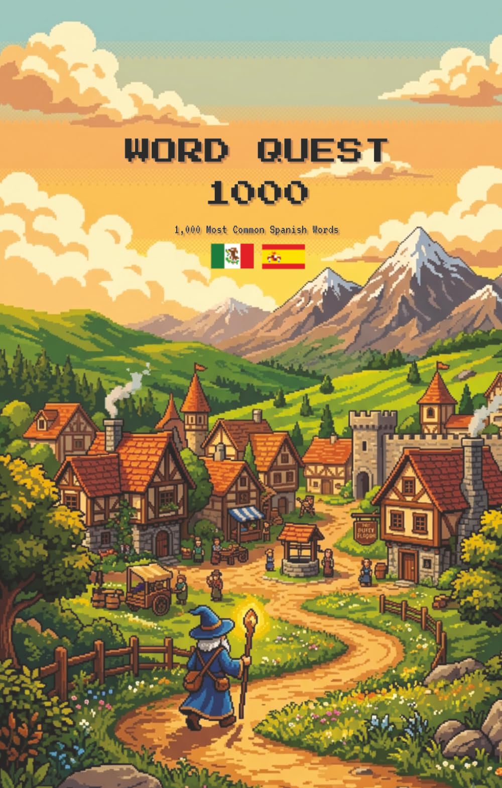 Word Quest 1000 - Spanish: The 1,000 Most Common Spanish Words Ranked by Frequency, with Pronunciation Guide and Example Sentences for Beginners