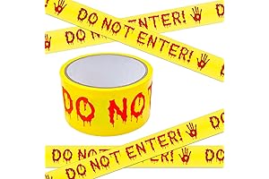 Halloween Decorations Caution Tape: Spine-Chilling Atmosphere for Spooky Celebrations