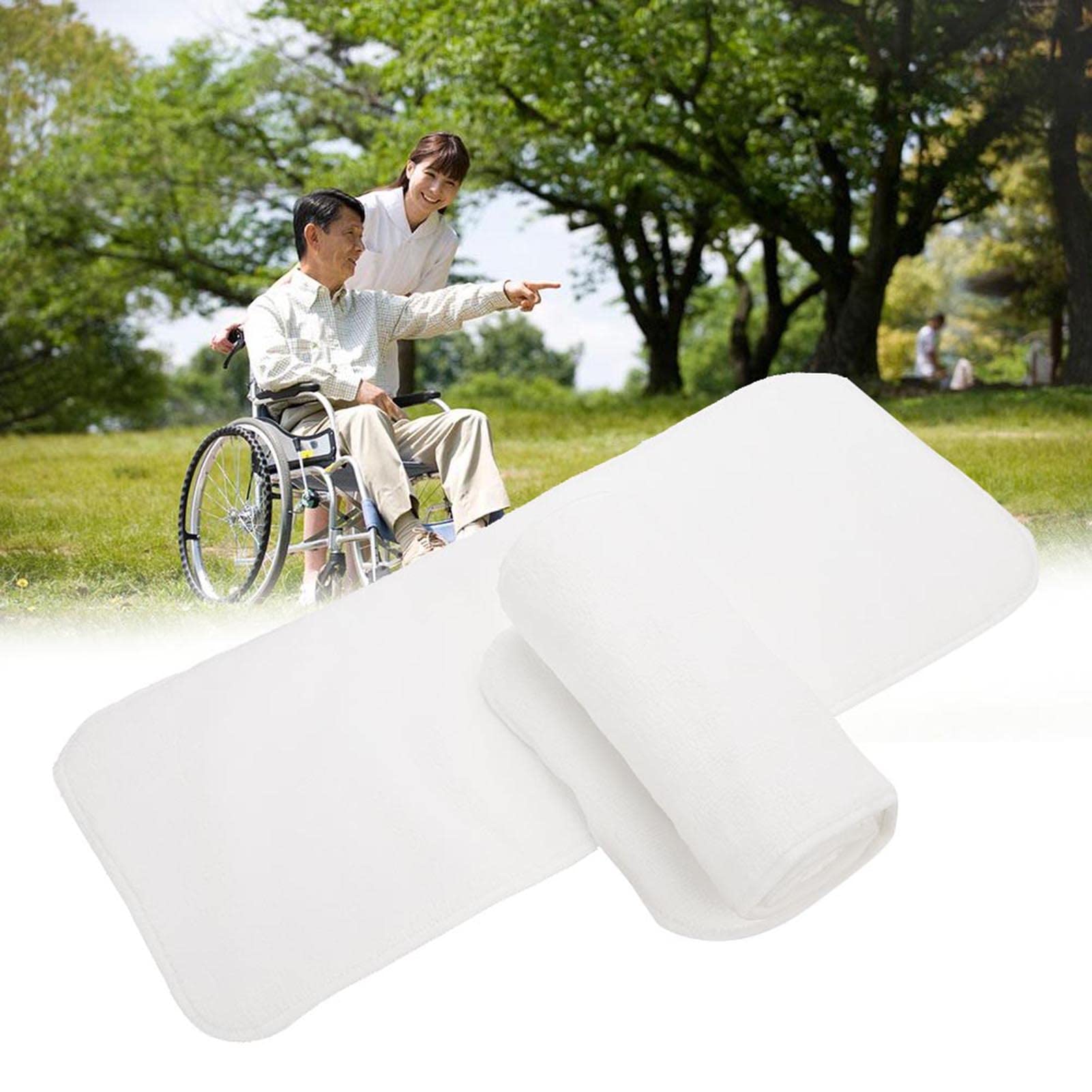 Waschbarer Pocket Windel Deckung mit Verstellbarem Design | Wiederverwendbares Windelstuch in Dunkelblau | Atmungsaktiv und Bequeme Futter für Erwachsene (2 passende Windeln)