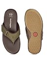 Hush Puppies Henery Thong Ndm Mens Casual Slippers In Green (8 Uk) gallery image