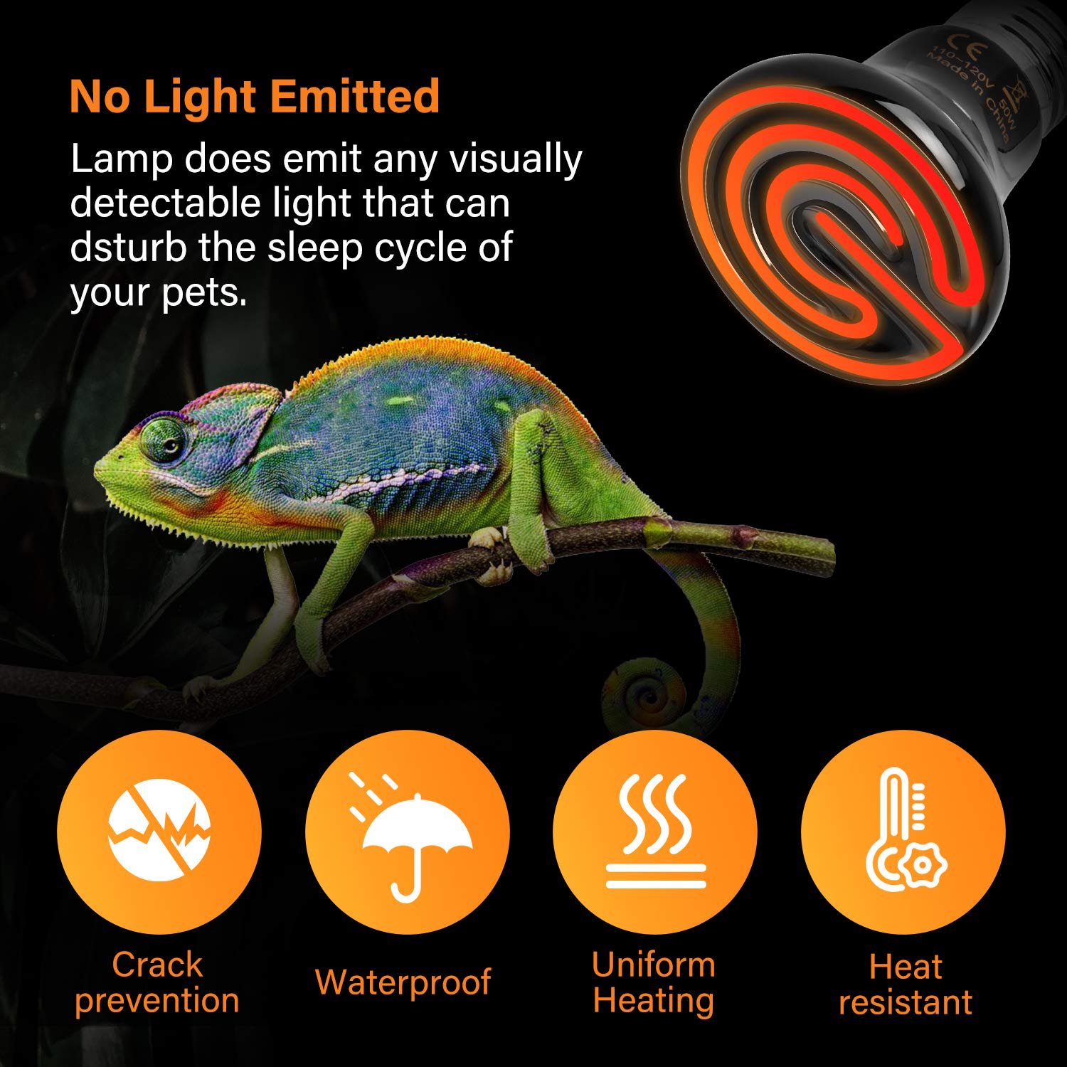 ceramic infrared heating lamp for animal warming