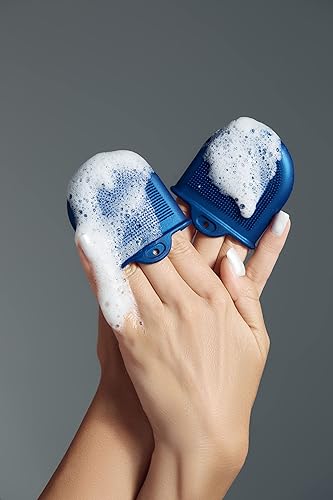 Miniatura 9 de 2 mini guantes mini resplandor suave silicona cepillo de limpieza facial y masajeador facial lujo cuidado de la piel regalo