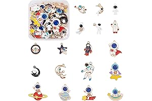 Craftdady Spaceman Spacers: Stellar Charms for Cosmic Creations