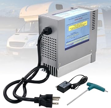PD9260C 12V 60A RV Power Converter Compatible with inteli Power 9200 Series | Converter/Charger with Built-in Charge Wizard 120V to 12V for Campers Caravans Replace# PD9260 PD9260CV