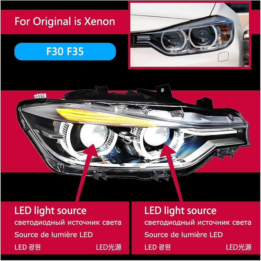 BMW 320i ヘッドライト Amazon | ヘッドライト BMW F30 F35 320i 318i LED ヘッドライト