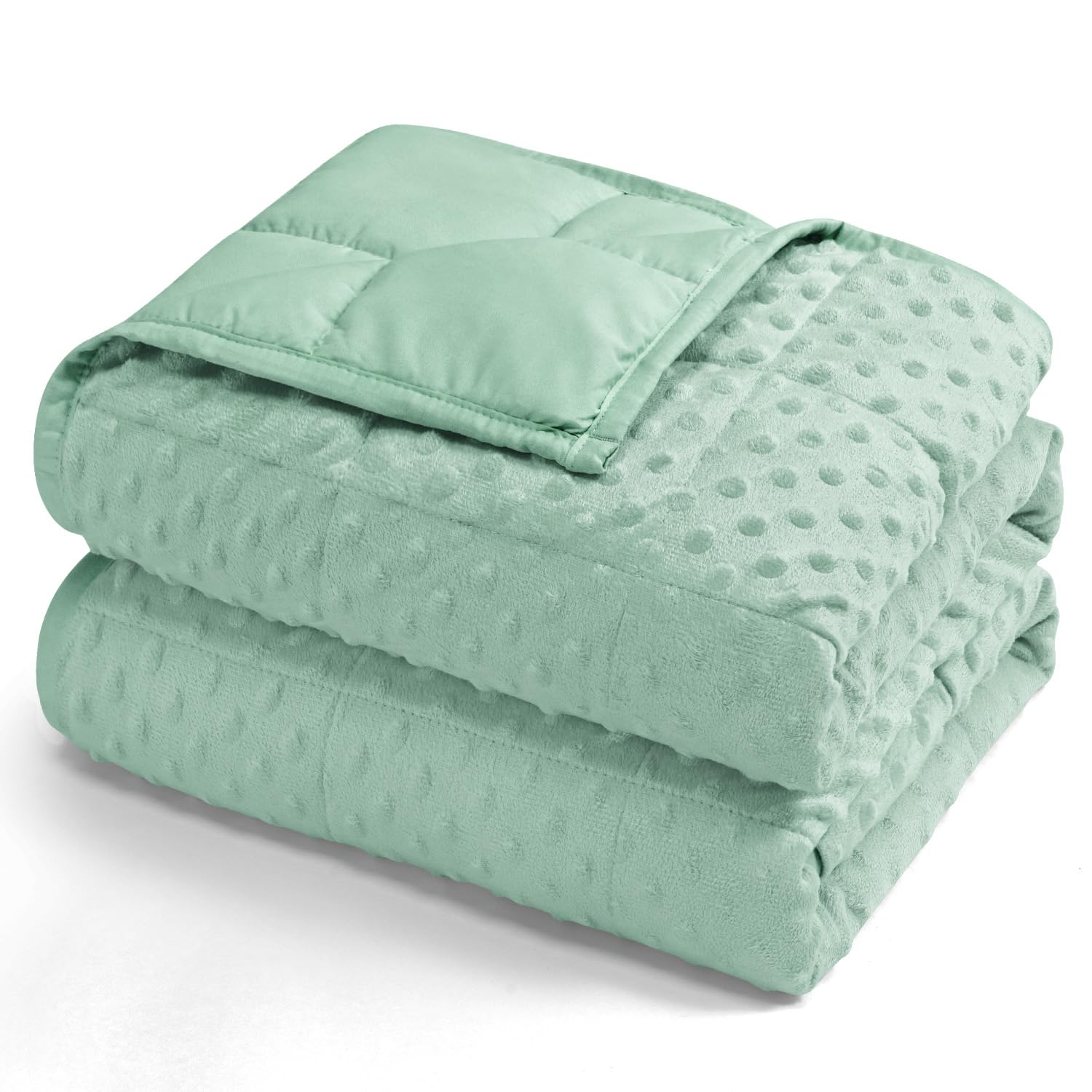 Kivik 12lbs Weighted Blanket for Adults, 48"x72" Twin Size Heavy Blankets