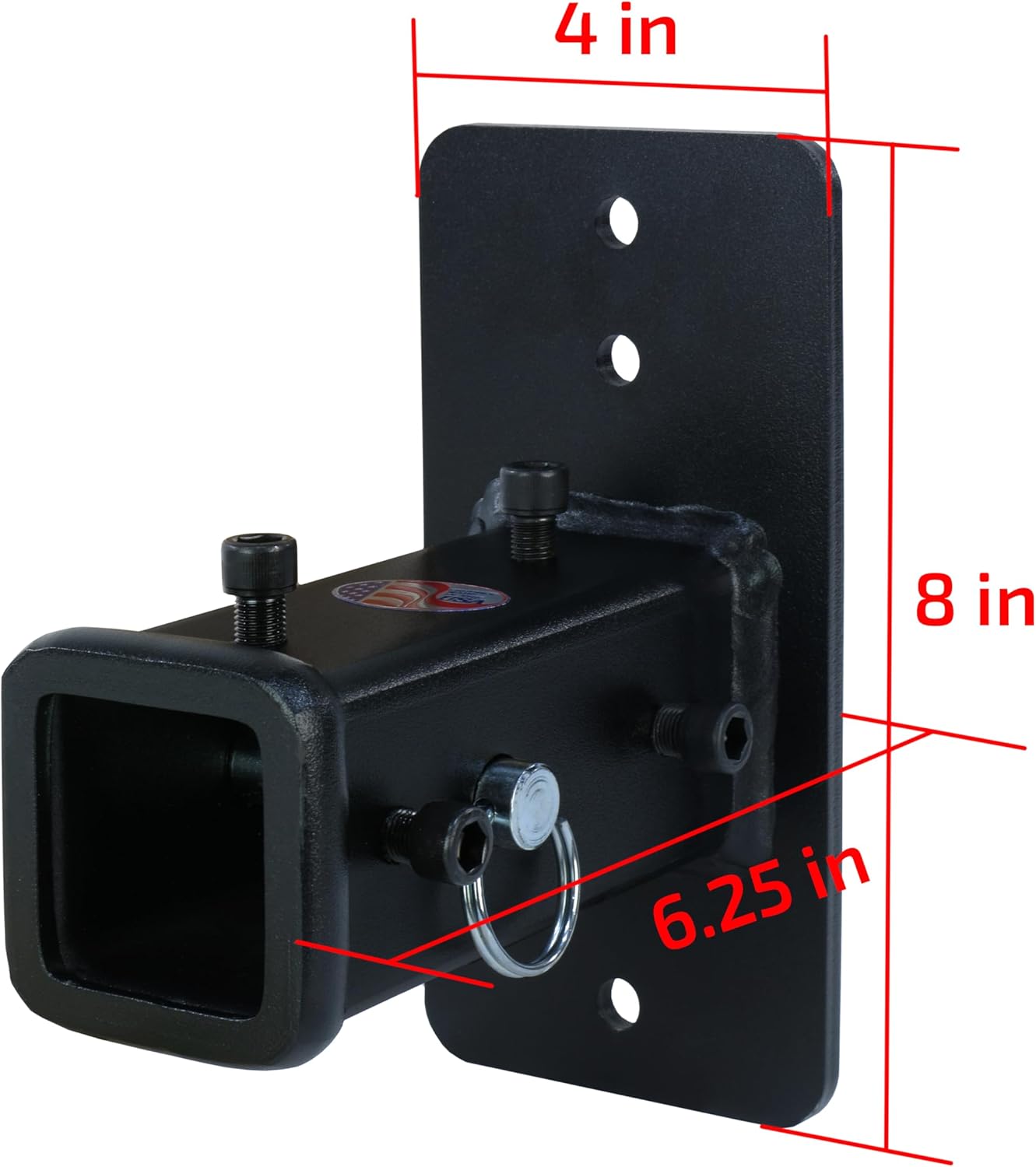 Trick-Tools Versa-Mount Vise and Grinder Wall Mount, Receiver Hitch Style Tool Mount, Made in The USA