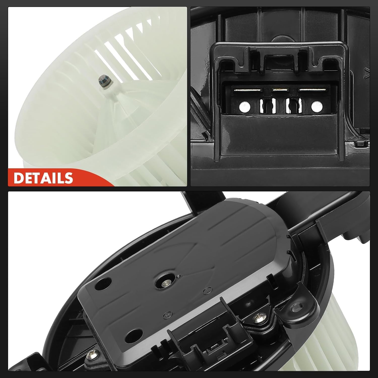 A-Premium HVAC Heater Blower Motor with Brushless Motor Compatible with Toyota Vehicles - Sequoia 2008-2022, Sienna 2011-2020 - Front Side, Replace# 87103-0C051