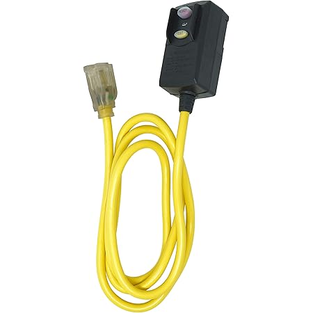 Woods 2879 Cord Ext Gfci 14 3sjtw 6ft Yel 6 Feet Yellow Power Strips And Multi Outlets Amazon Com