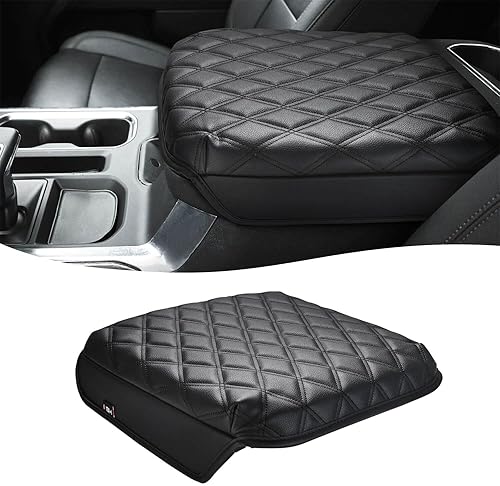 Miniatura 1 de Funda para reposabrazos de consola central para Chevy Chevrolet Silverado, GMC Sierra 2020-2023, Tahoe, Suburban, Yukon 2021-2023, piel sintética,