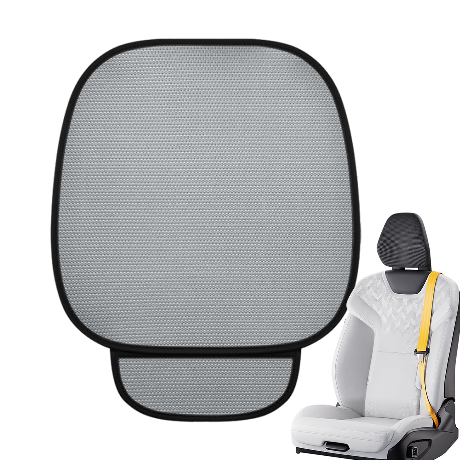 LUUXWPFZ Car Seat Cushion, for Nissan Qashqai 3 (J12) 2021-2024 Auto Chair Protector Vehicle Styling Mat Breathable Fabric Pad Bottom Base Cover Front Rows Liner