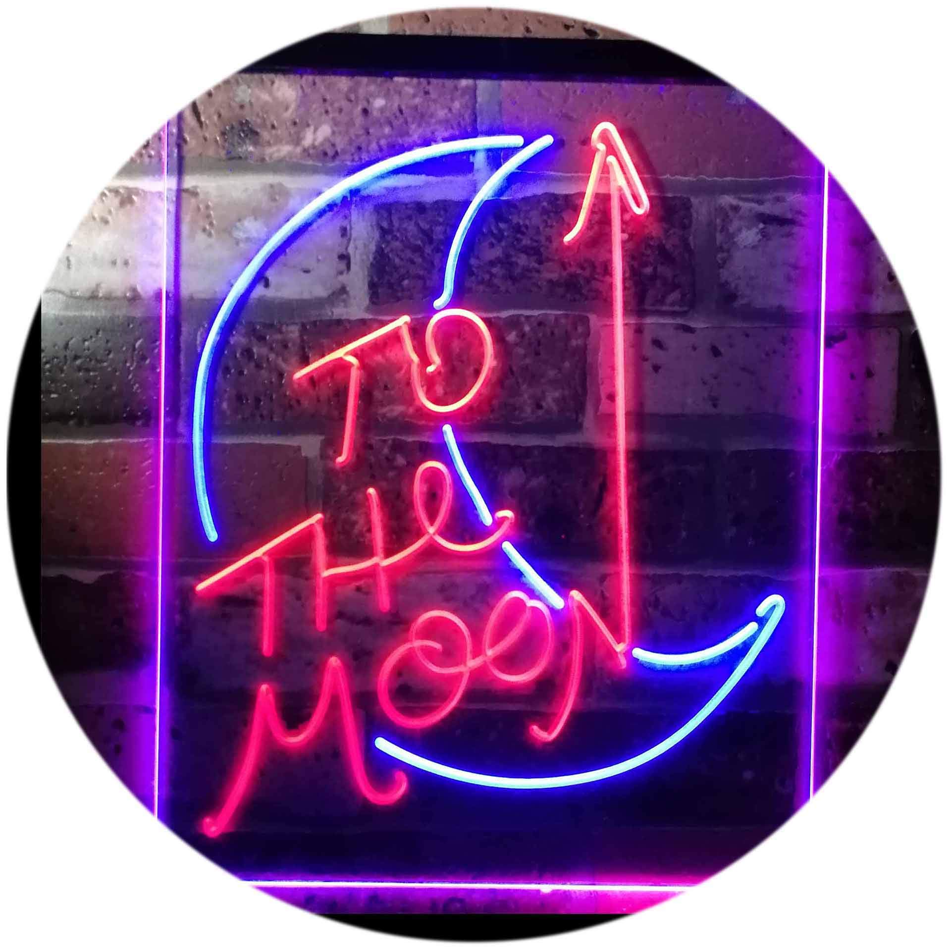新品　ラットフィンク　調光可能　LED ネオンサイン　a330 Amazon.co.jp: To The Moon Space Lover Room Decoration Gifts