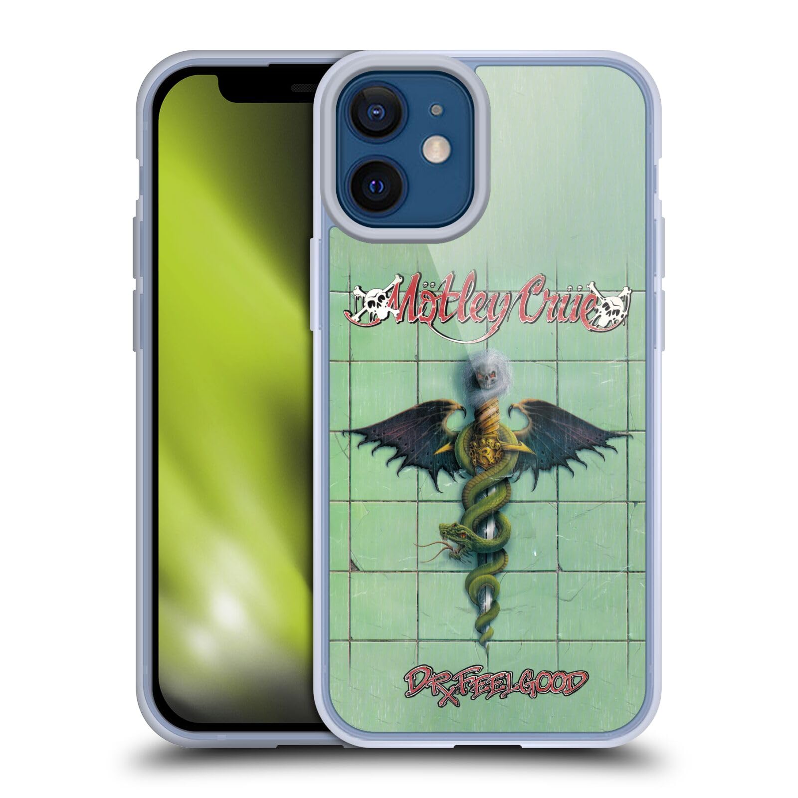 Carcasa de gel Motley Crue Dr. Feelgood para iPhone 12 Mini 7