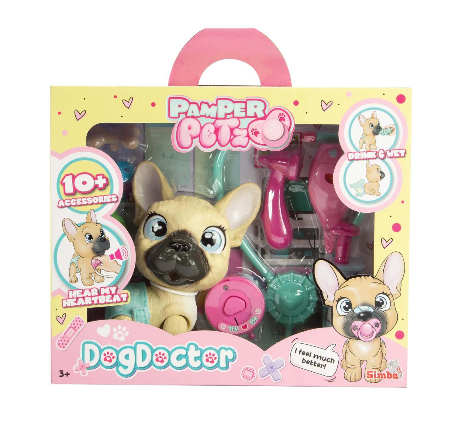 Simba 105950056 Pamper Petz zestaw weterynarza