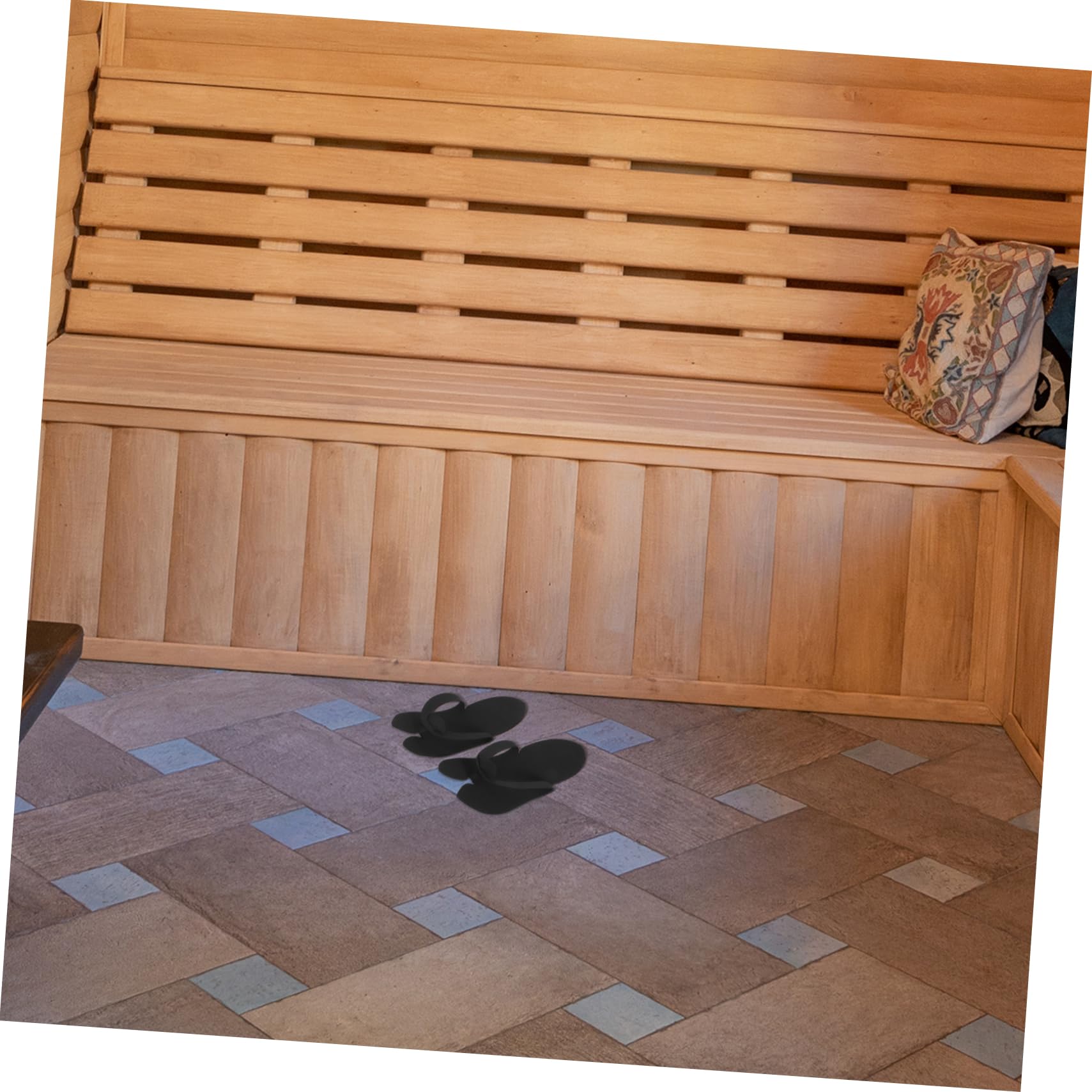 Vaguelly Pantoufles Jetables Eva pour Spa et Pédicure, Lot de 48 Paires, Taille, Antidérapantes, Légères et Confortables, pour Femmes et Hommes, Usage Hôtel, Salon de Couleur Aléatoire