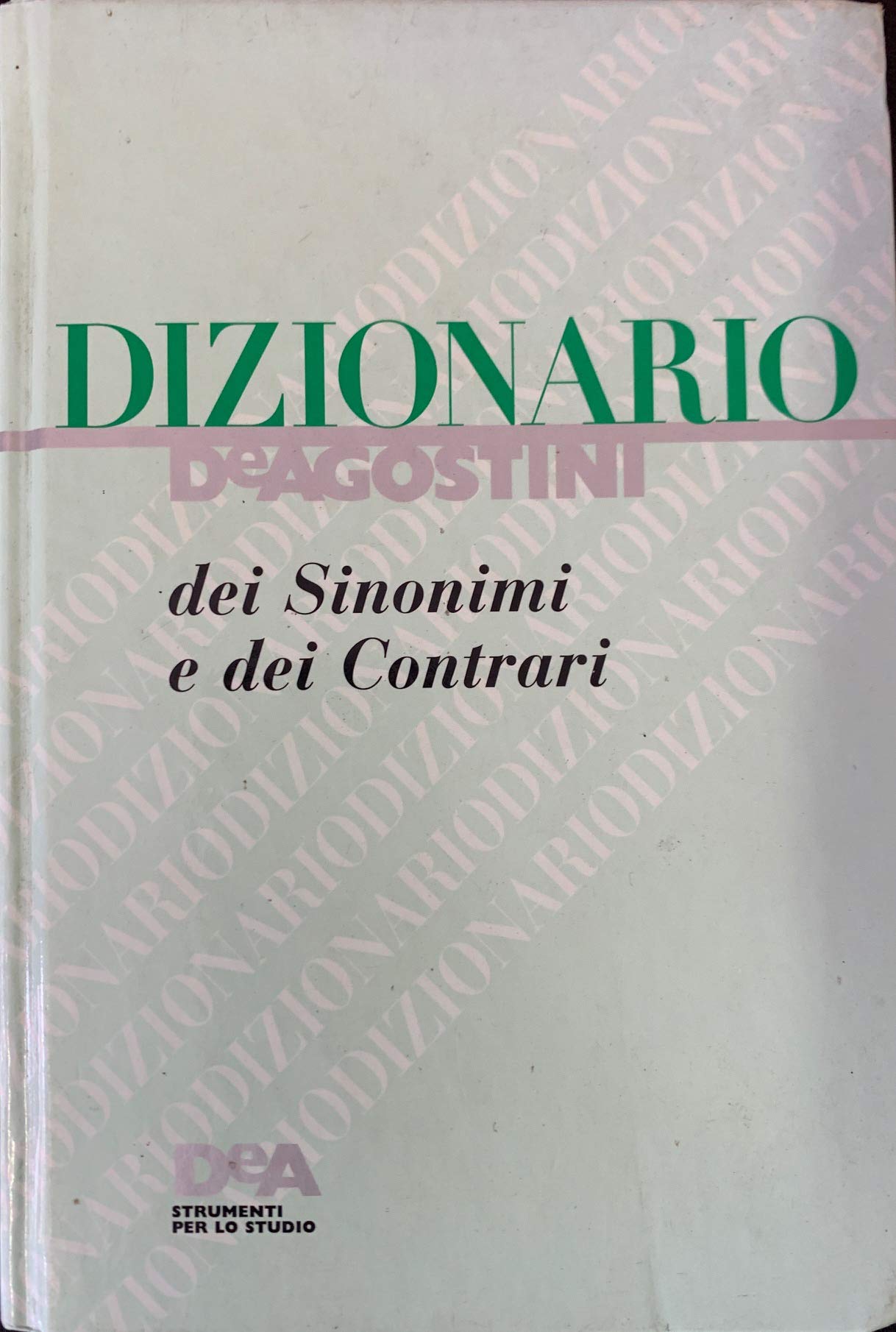 Dizionario dei sinonimi e contrari