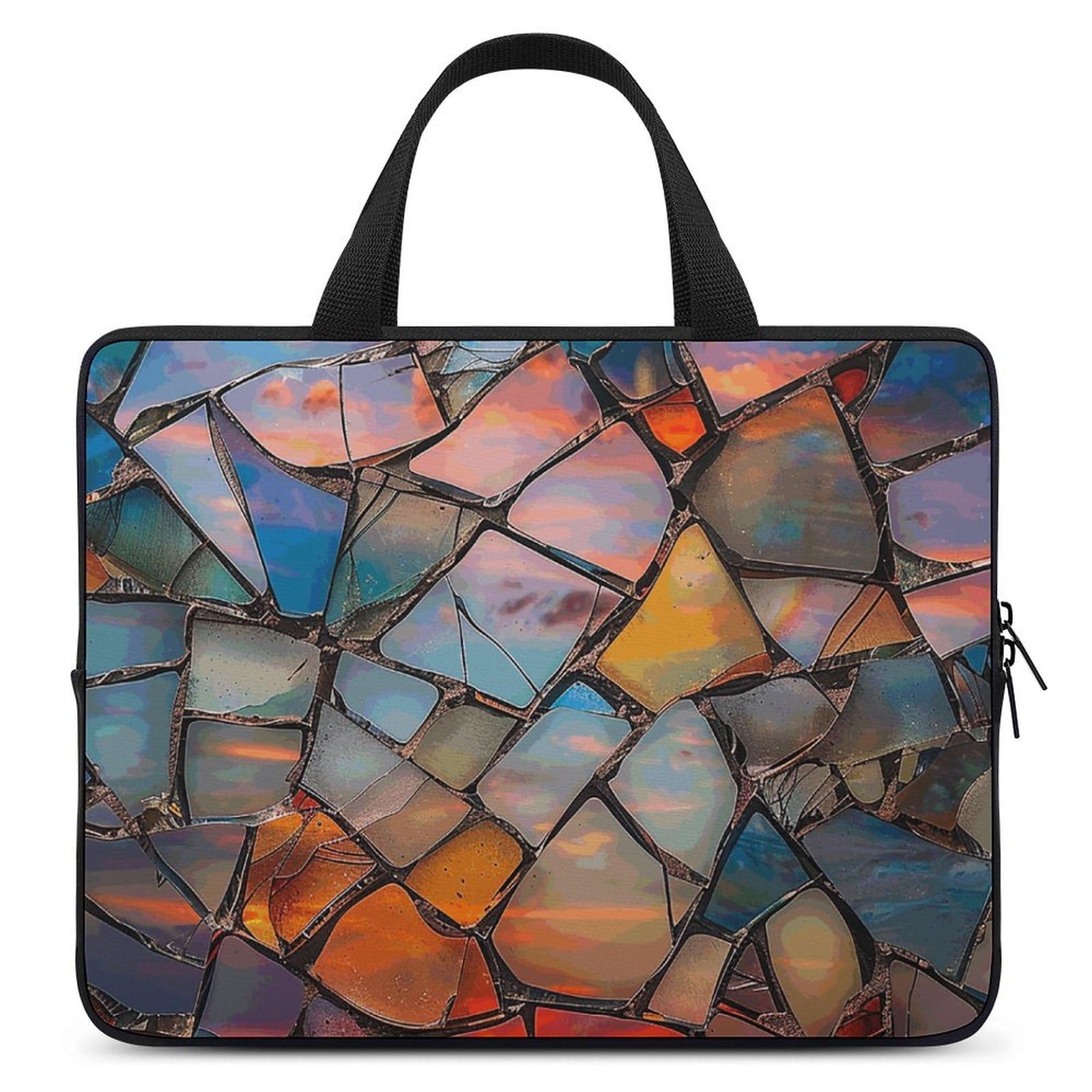 Sac à bandoulière pour ordinateur portable en textile premium robuste