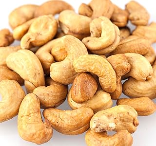 Anna and Sarah Cashews Roasted Unsalted 1 Lb | Healthy Protein Snack, Natural Healthy Diet Friendly Snacks, Gift Giving | Whole Cashew | Vegan & Keto Friendly Superfood in Resealable Bag 16 Oz