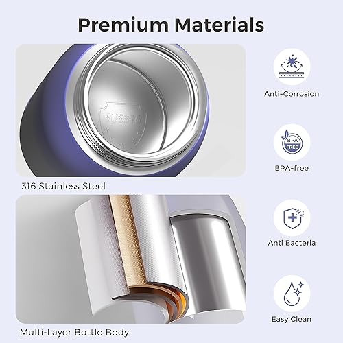 Miniatura 9 de Calentador de botellas portátil para viajes, modos de calentamiento dual para leche materna y fórmula de agua, calentador de leche sobre la marcha