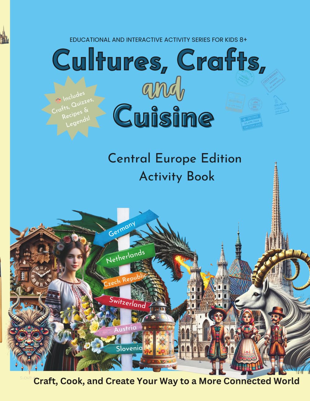 Cultures, Crafts & Cuisine: Central Europe Edition: Activity Book