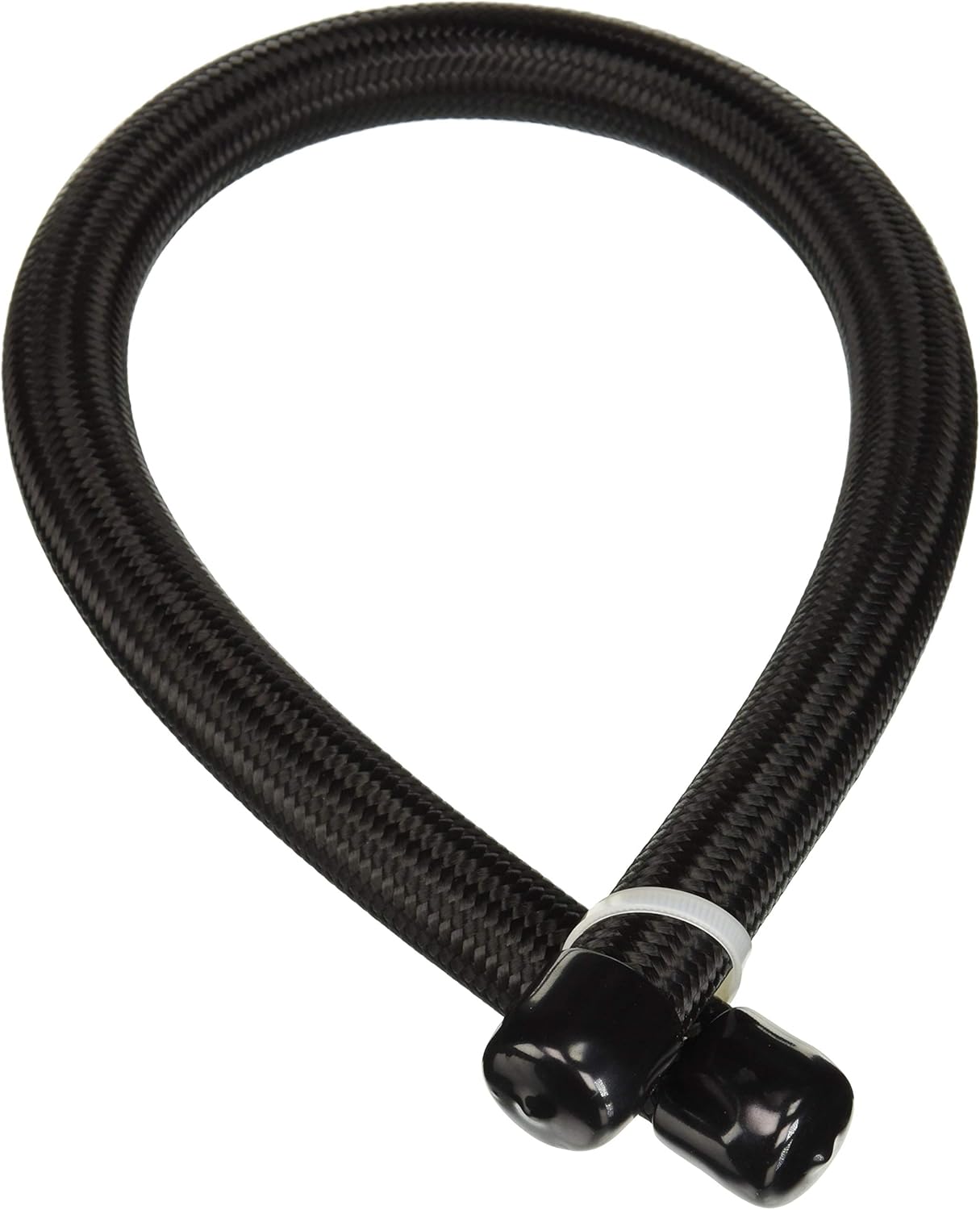 Vibrant Performance 2ft Roll -10 Black Nylon Braided Flex Hose