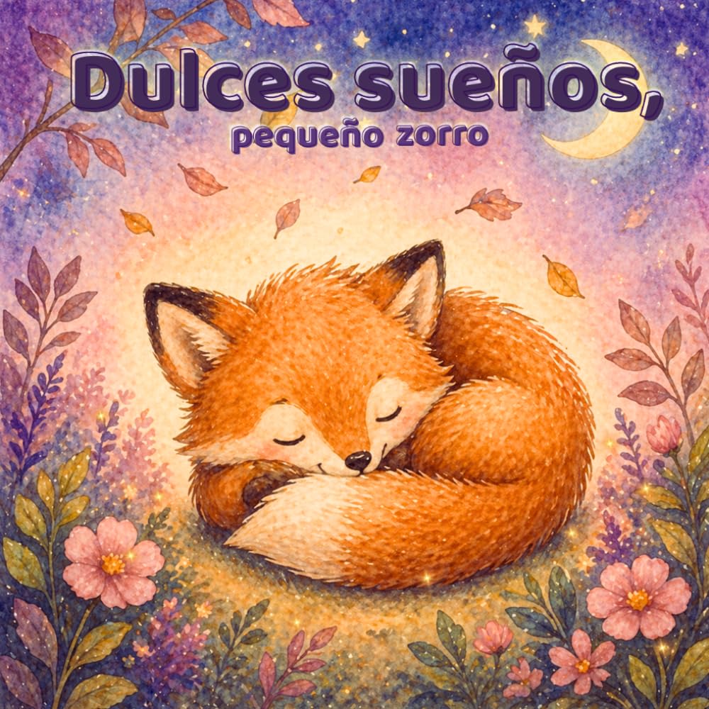 Dulces sueños, pequeño zorro: Un cuento relajante para calmar pensamientos antes de dormir