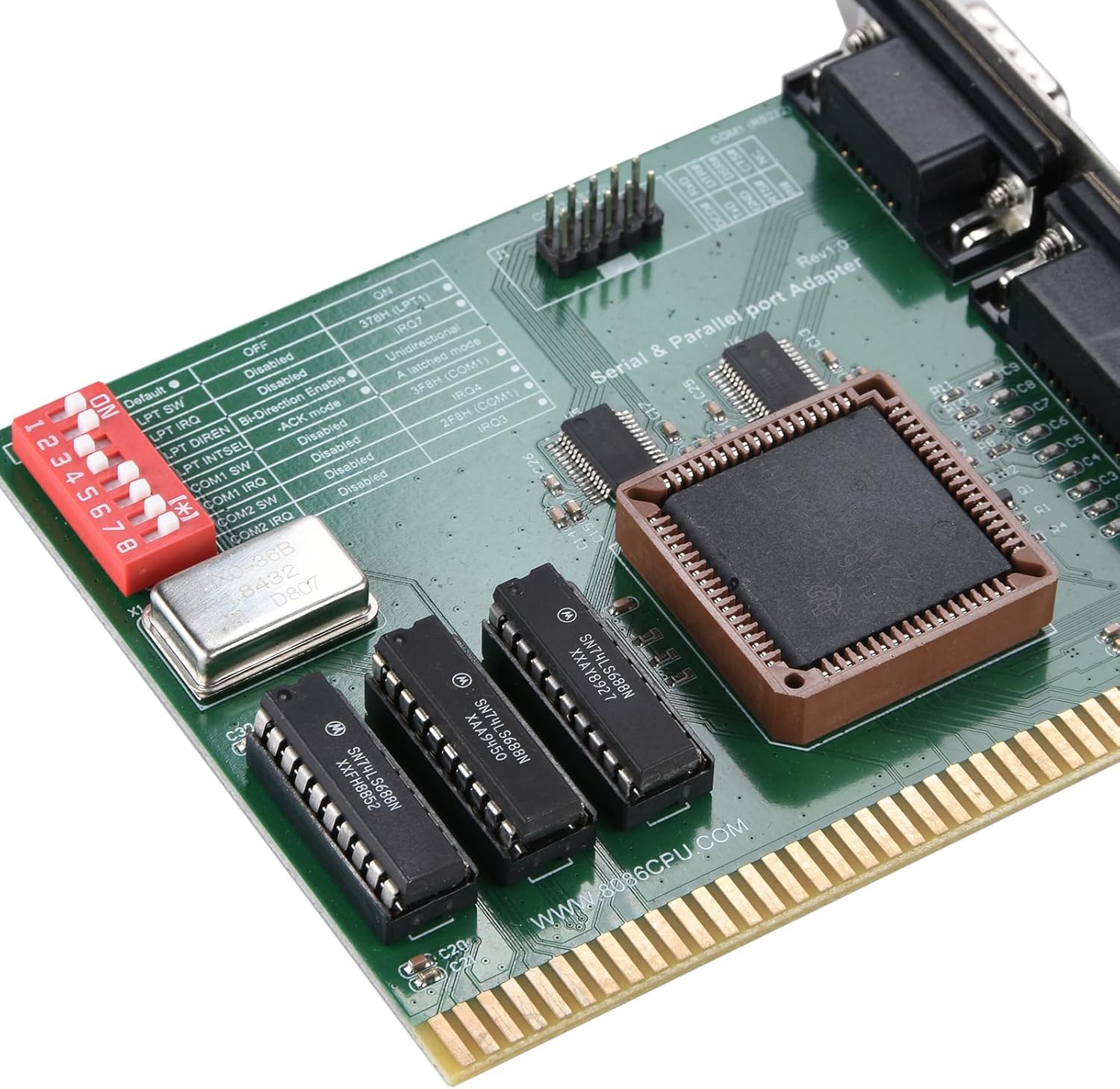 Replacement 5V Expansion Card Expansion Card, ISA RS232 Serial and Parallel Port Card