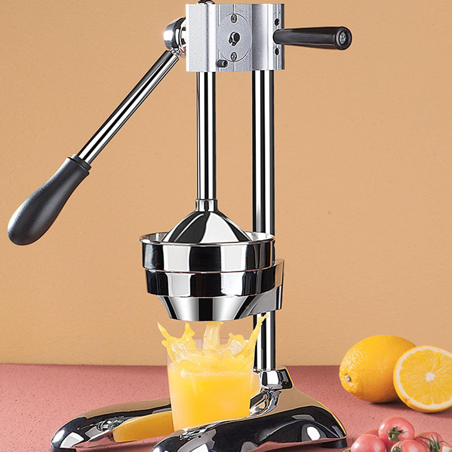 Portable Juicing Tool Manual Citrus Press Stainless Steel Texture Beverage Tool Fruit Press Lemon Squeezer for Juices Juices Extractor