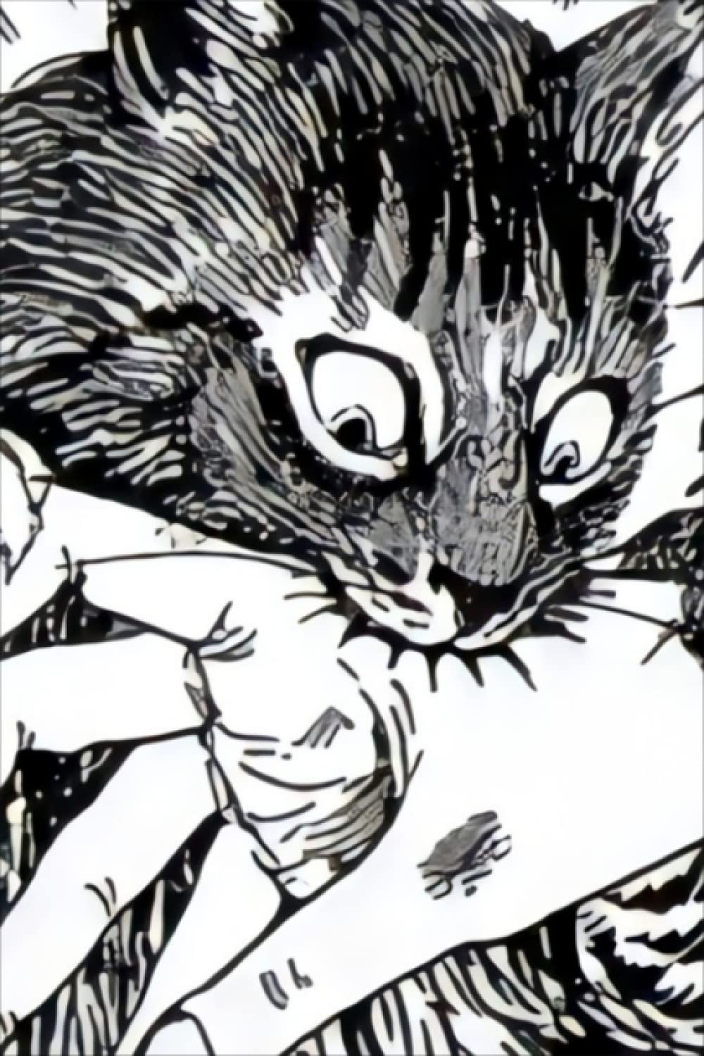 Junji Ito Notebook: My Cute Cat Tomie Junji Ito Wide Ruled, 6x9, 100 Pages, Tomie - Junji Ito Notebook, Junji Ito - Uzumaki Notebook | For Adults and Horror Manga Lovers (Composition Notebooks)