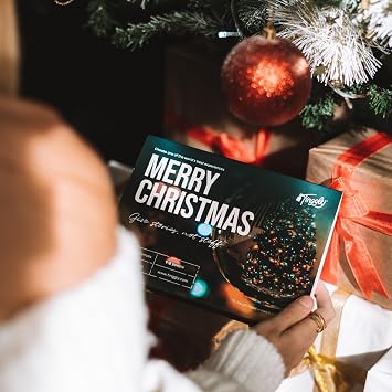 Tinggly Merry Christmas - Worldwide Experience Gift Box - Choose From 10,000+ Experiences