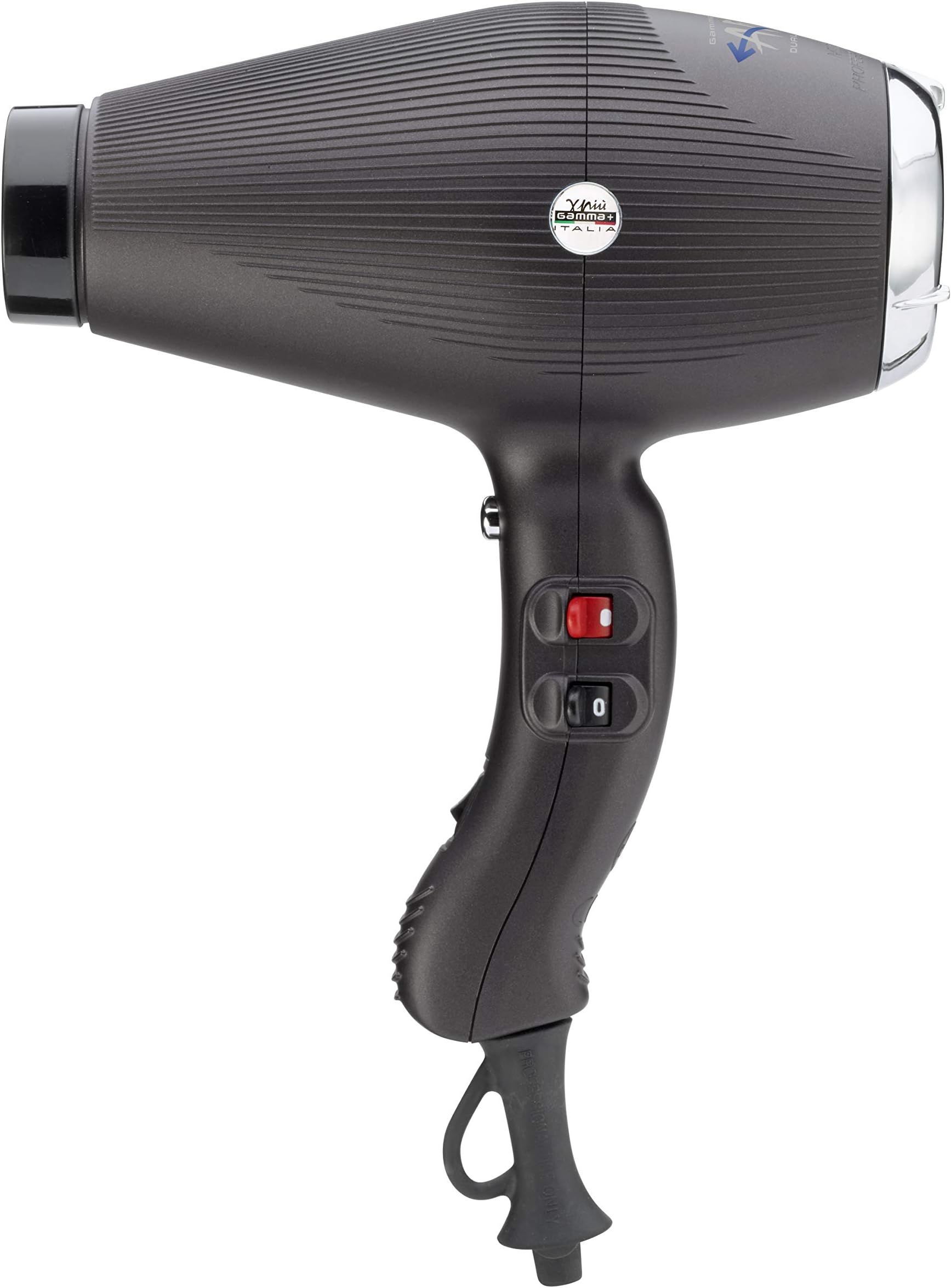 Professional Hair Dryer Dual Aria Ionic, Ionic Generator, Variable Speed, Blow Dryer Lightweight, Low Noise, Salon, Powerful, Ion Technology, Heat Control, Silver Coated Grill, W 1850-2200