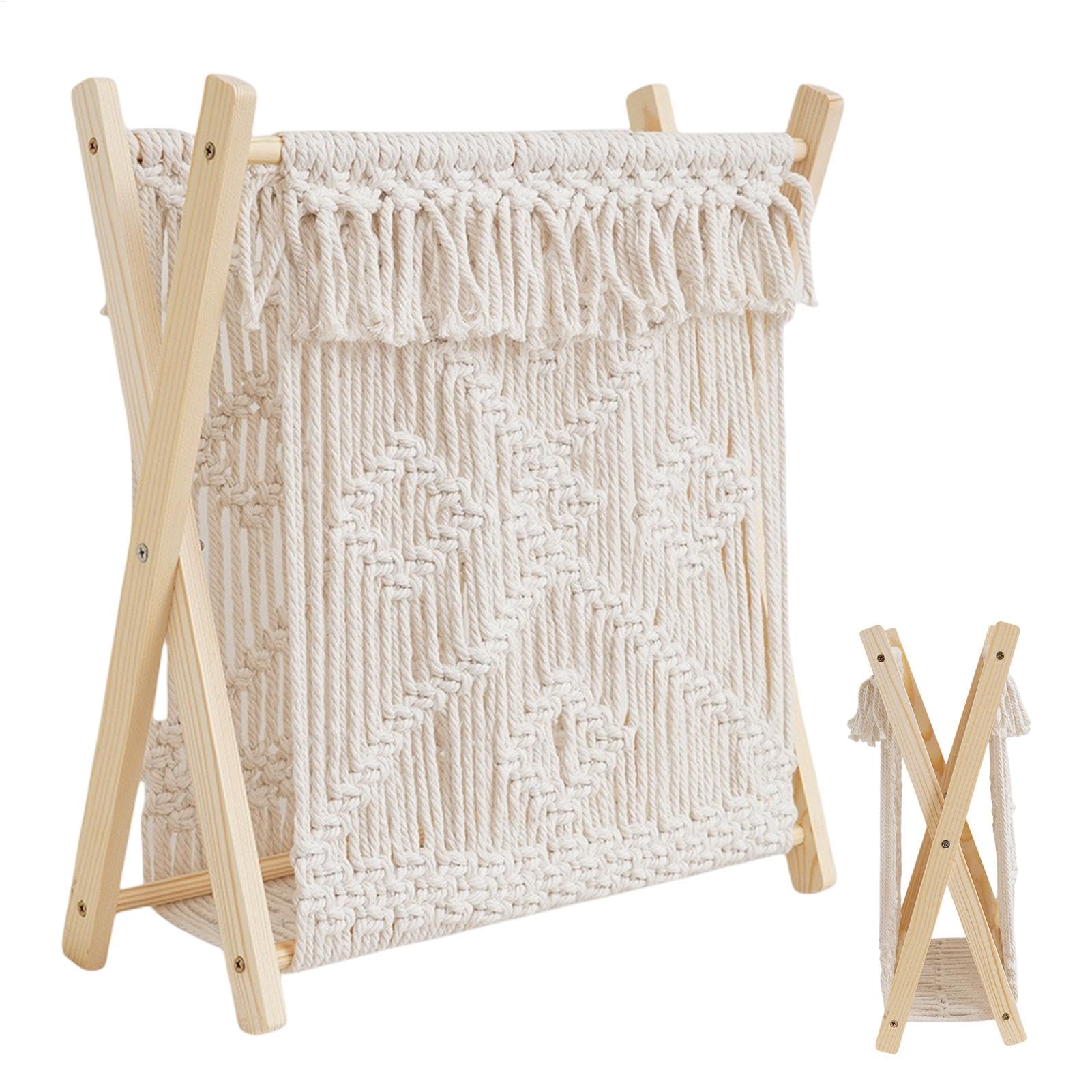 Support pour livres Macrame pour créer un coin lecture cosy en appartement