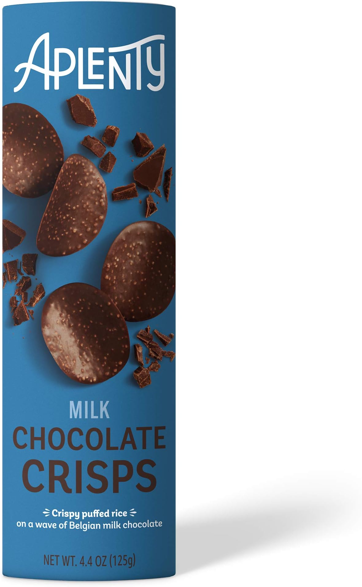 Aplenty, Milk Chocolate Crisps, 4.4 Oz