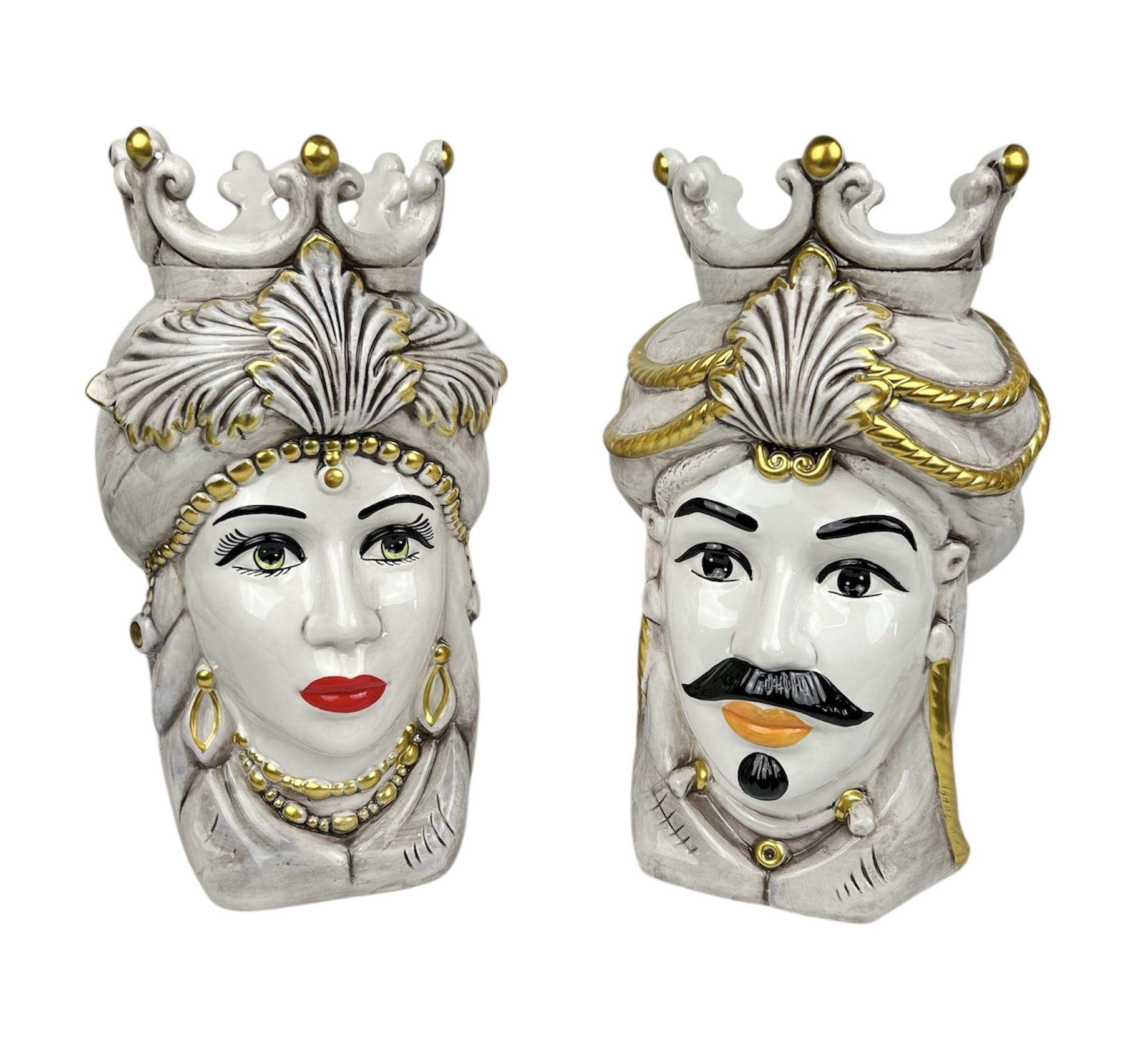 Vases têtes de mûres céramique sicilienne faits main S TIME art